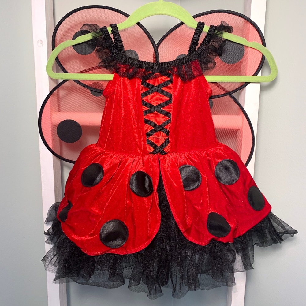 ❌NOT FOR SALE❌Red Polka Dot Ladybug Costume - Picture 3 of 8